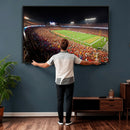 Iowa State University Cyclones Canvas Print, Football Team