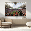 Miami Hurricanes Football Team Wall Art Print - Miami Hard