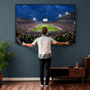 Michigan State Spartans Football Team Print - East Lansing