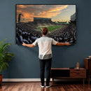 Michigan State Spartans Football Team Print - East Lansing