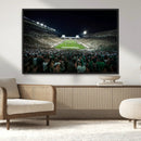 Framed Michigan State Spartans Football Team Print - East