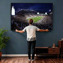 Michigan State Spartans Canvas, Framed Football Team Print -