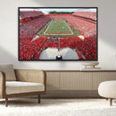 Rutgers Scarlet Knights Football Team Print - Piscataway SHI by MyGreatCanvas | Canvas Wall Art Prints | Photo Prints & Wall Decor