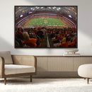 Syracuse University Orange Football Canvas Print, Football