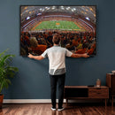 Syracuse University Orange Football Canvas Print, Football