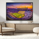 The Louisiana State University Tigers Football Team Print - by MyGreatCanvas | Canvas Wall Art Prints | Photo Prints & Wall Decor