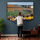 Puskar Stadium Canvas Print Wall Art - Morgantown Print -