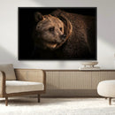Wild Grizzly 399 Bear Canvas Wall Art Print, Bear Animal by MyGreatCanvas | Canvas Wall Art Prints | Photo Prints & Wall Decor