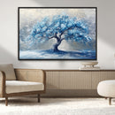 Abstract Blue Tree Art Canvas Print, Majestic Tree Wall Art by MyGreatCanvas | Canvas Wall Art Prints | Photo Prints & Wall Decor