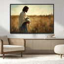 Jesus the Good Shepherd Wall Art Canvas Print -