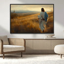 Jesus the Good Shepherd Wall Art Canvas Print -