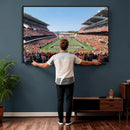 Oregon State Beavers Football Team Print - Corvallis Reser