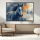 Abstract Blue Horse Wall Art Print Canvas | Horse Wall Art by MyGreatCanvas | Canvas Wall Art Prints | Photo Prints & Wall Decor
