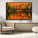 Forest Reflection Art | Autumn Forest Reflection Wall Art | by MyGreatCanvas | Canvas Wall Art Prints | Photo Prints & Wall Decor