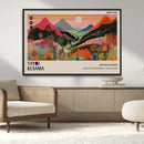 Yayoi 1986 Wall Art Print – Vibrant Sabi Sabi Japanese