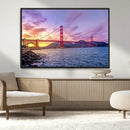 Golden Gate Bridge Wall Art Canvas Print – Framed San by MyGreatCanvas | Canvas Wall Art Prints | Photo Prints & Wall Decor
