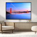Large San Francisco Wall Art Canvas Print – Framed Golden by MyGreatCanvas | Canvas Wall Art Prints | Photo Prints & Wall Decor