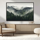 Misty Forest Canvas Print Wall Art Premium Canvas Print a