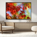 Red Leaves Autumn Forest Wall Art Canvas, Red Leaves Autumn by MyGreatCanvas | Canvas Wall Art Prints | Photo Prints & Wall Decor