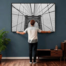 Large Brooklyn Bridge Wall Art Canvas Print