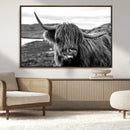 Longhorn Steer Canvas Print Wall Art, Highland Cow Canvas by MyGreatCanvas | Canvas Wall Art Prints | Photo Prints & Wall Decor