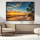 Sunset Wall Art Canvas Print