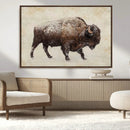Buffalo Wall Art, Western Bison Canvas Print, Rustic Buffalo by MyGreatCanvas | Canvas Wall Art Prints | Photo Prints & Wall Decor
