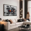 RedBull Formula 1 Canvas Wall Art Print