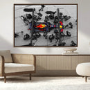 RedBull Formula 1 Canvas Wall Art Print