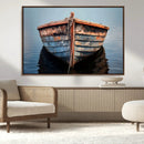 Stunning Vintage Boat Canvas Print | Nautical Wall