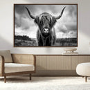 Scottish Cow Wall Art Canvas Print | Longhorn Wall Art | by MyGreatCanvas | Canvas Wall Art Prints | Photo Prints & Wall Decor