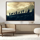 Fellowship Journey Wall Art – Fantasy Adventure Canvas Print by MyGreatCanvas | Canvas Wall Art Prints | Photo Prints & Wall Decor