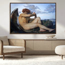 Fallen Angel Wall Art Canvas Print – Classic Art, Framed,