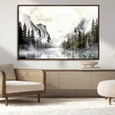 Yosemite Valley Wall Art Canvas Print – Framed and Ready to