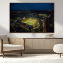 Michigan Stadium Night Game Wall Art – Sports Arena Aerial by MyGreatCanvas | Canvas Wall Art Prints | Photo Prints & Wall Decor