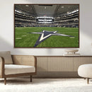 Dallas Cowboys Football Team Print - Arlington AT&T Stadium by MyGreatCanvas | Canvas Wall Art Prints | Photo Prints & Wall Decor