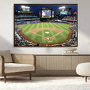 Citi Field Wall Art Print | 3-Panel New York Mets Baseball
