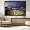 New England Patriots Football Team Print - Foxborough by MyGreatCanvas | Canvas Wall Art Prints | Photo Prints & Wall Decor