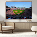 Cincinnati Reds Baseball Canvas Print - American Ball