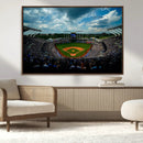 3-Panel Kauffman Stadium Wall Art Print | Large Kansas City
