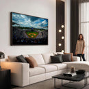 3-Panel Kauffman Stadium Wall Art Print | Large Kansas City