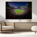 Houston Astros Baseball Print Canvas - Houston Minute Maid
