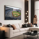 New York Yankees Baseball Team Print - Yankee Stadium Wall
