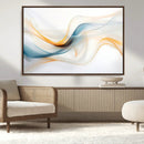 Decorative Turquoise Abstract Wave Wall Art Canvas Print by MyGreatCanvas | Canvas Wall Art Prints | Photo Prints & Wall Decor