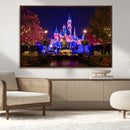 Disney Castle Wall Art – Framed Magic Kingdom Canvas by MyGreatCanvas | Canvas Wall Art Prints | Photo Prints & Wall Decor