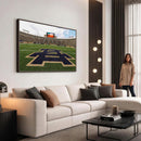 Football Stadium Wall Art – Framed Sports Field Canvas