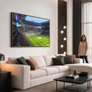 Tottenham Hotspur Stadium Canvas Print, Match Day Triple
