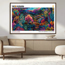 Framed Yayoi Kusama 1986 Wall Art Print – Japanese Wall Art