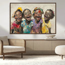 Shai Yossef style Joyful Childhood Canvas Wall Art - by MyGreatCanvas | Canvas Wall Art Prints | Photo Prints & Wall Decor