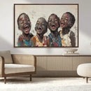 Shai Yossef Print - Joyful Childhood Canvas Wall Art -